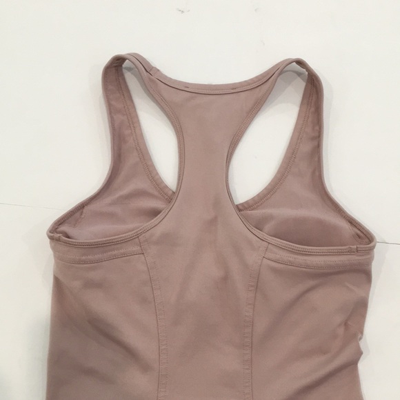 Stella McCartney Adidas Racer Back. Mauve. - Picture 4 of 7